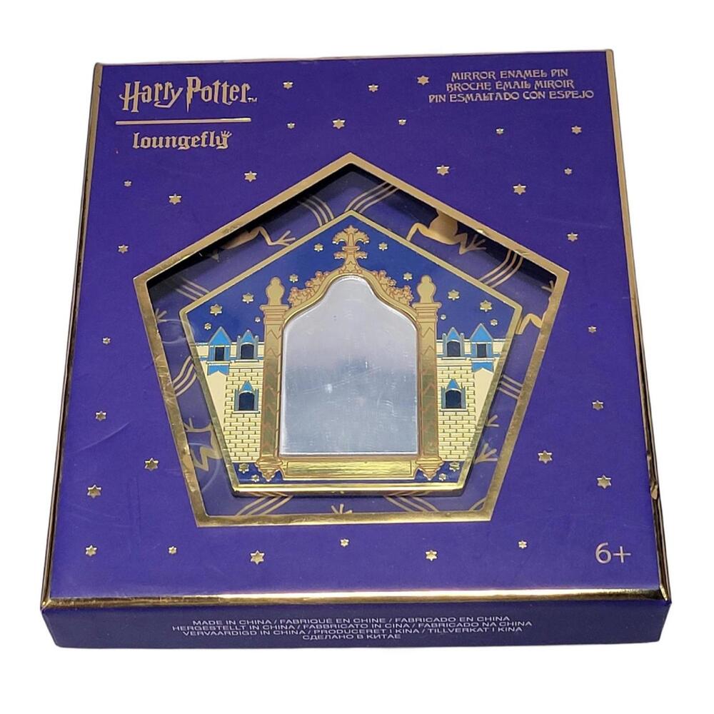 Loungefly Pin Broach Harry Potter Mirror 3" Chocolate Frog